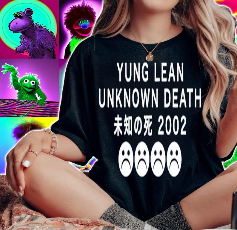 Yung Lean Unknown Death 2002 T-Shirt t-shirt woman shirt