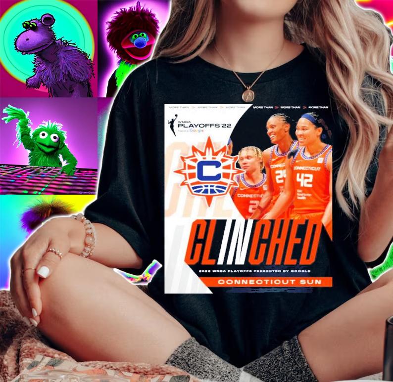 Connecticut Sun Have Clinched 2022 WNBA Playoffs Shirt t-shirt