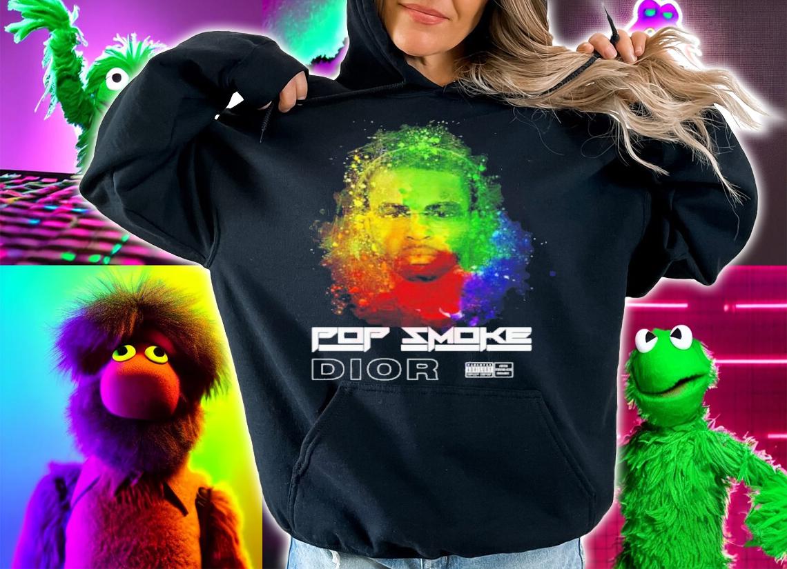 Dior Pop Smoke Colorful Shirt t-shirt hoodie