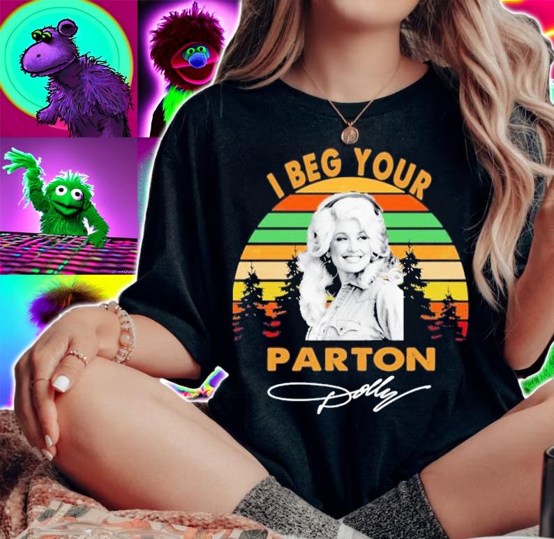 Dolly Parton I Beg Your Signature Vintage Shirt t-shirt