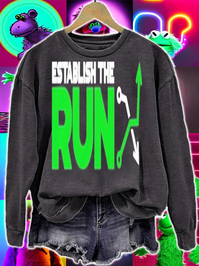 Establish The Run T-Shirt t-shirt sweatshirt