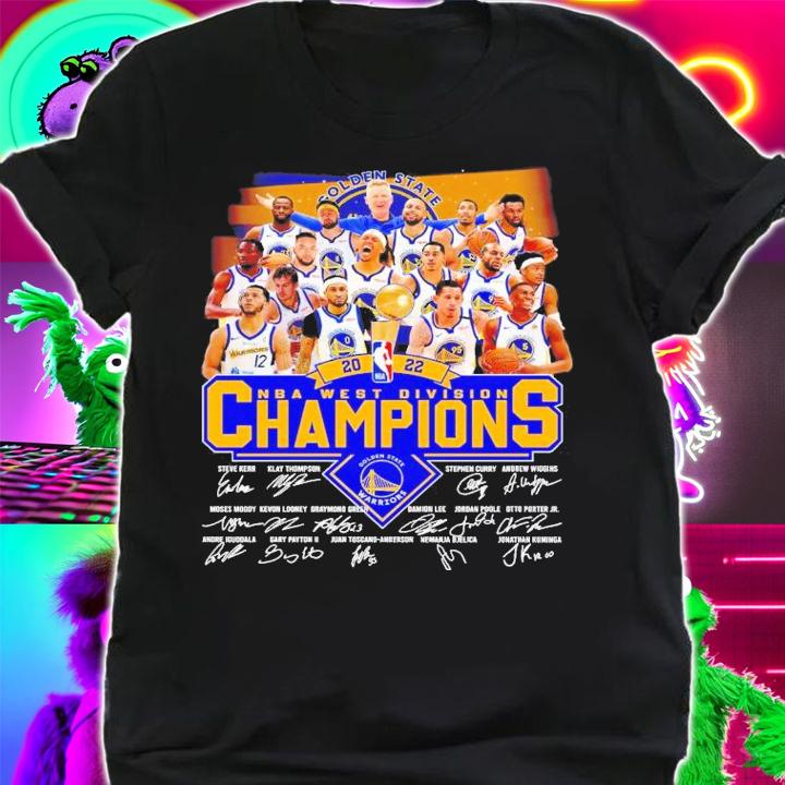 Finals Champions 2022 Warriors Champs Signatures T-Shirt t-shirt shirt