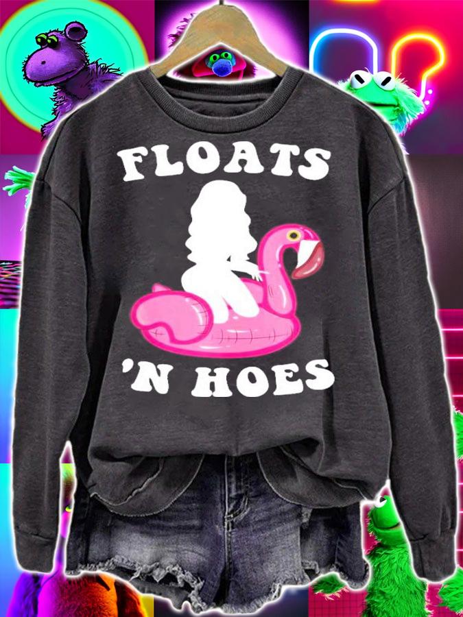 Float Cool Trip Girls Tubing Trip Floats 'N Hoe T-Shirt t-shirt sweatshirt