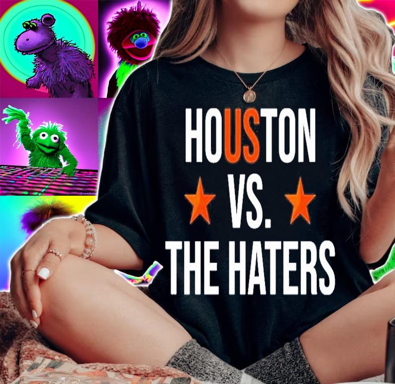 Houston Vs The Haters T-Shirt t-shirt woman shirt