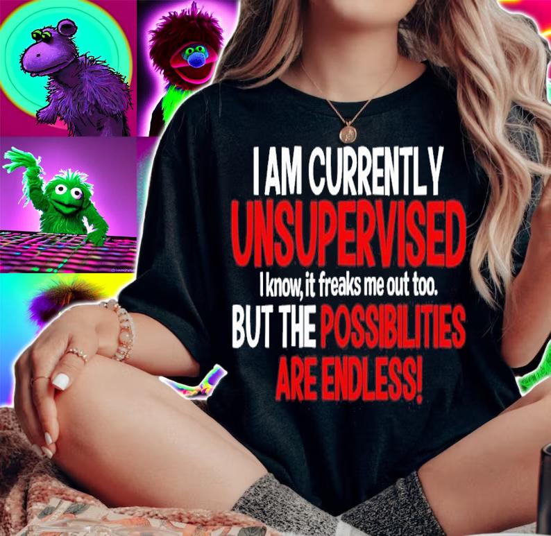 I Am Currently Unsupervised I Know It Freaks Me Out Too Shirt t-shirt woman shirt
