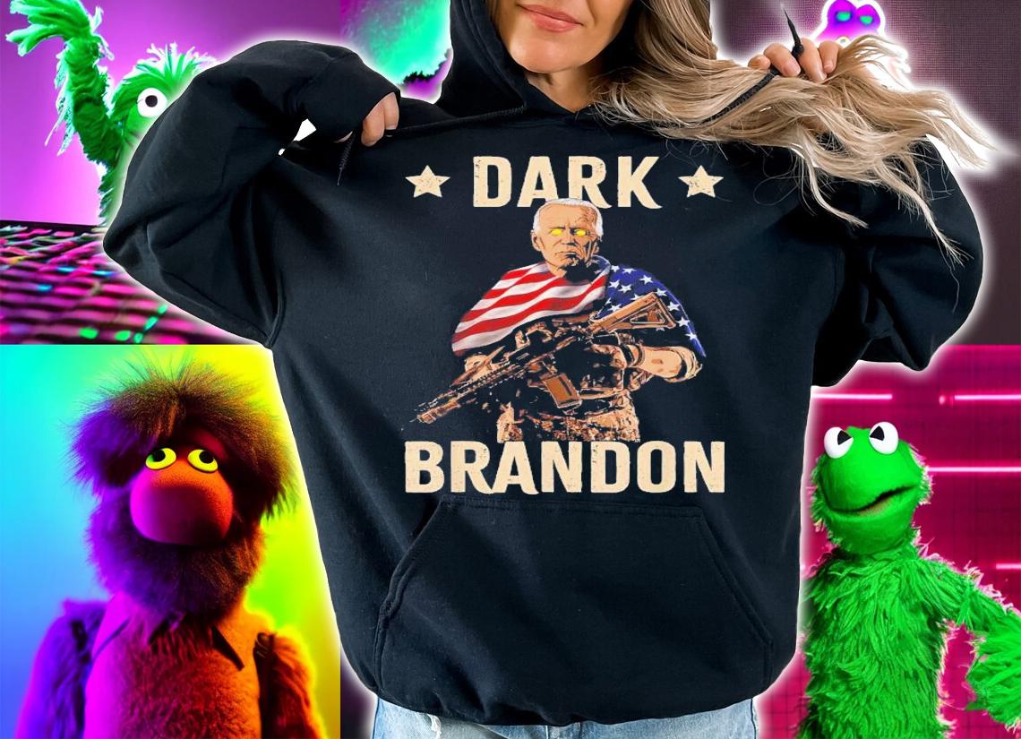 Joe Dark Brandon USA Flag Dark Brandon Democrat T-Shirt t-shirt hoodie