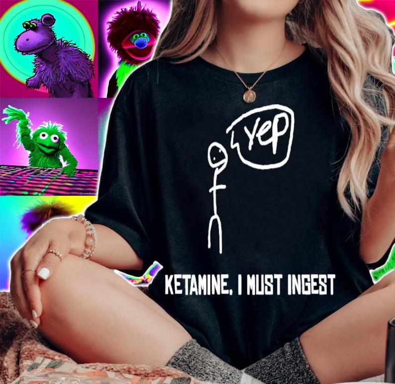 Ketamine I Must Inges K.O Shirt t-shirt