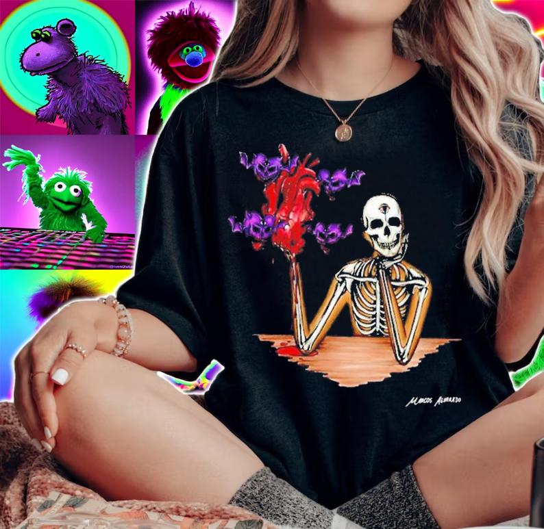 Marcos Alvarado Heart Eaters Shirt t-shirt woman shirt