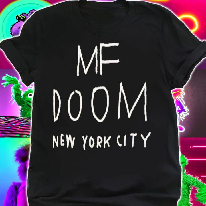 MF Doom New York City T-Shirt t-shirt shirt