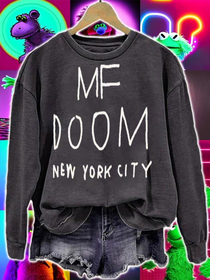 MF Doom New York City T-Shirt t-shirt sweatshirt