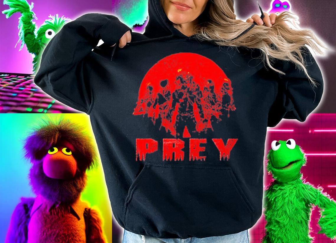 Predator Prey For Movie Red Crack T-Shirt t-shirt