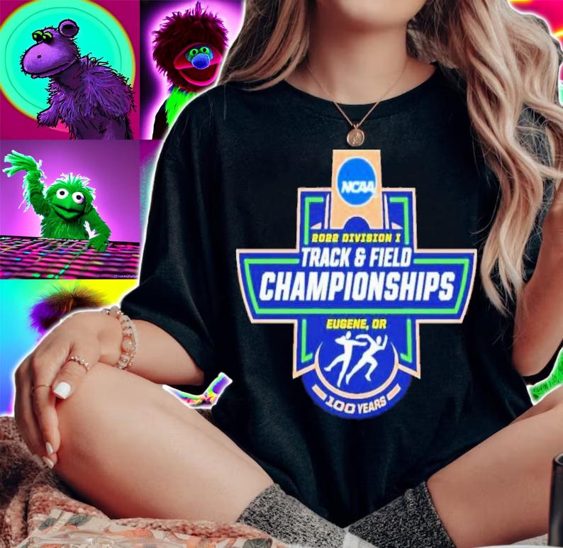 NCAA Division I Track And Field Championships Eugene Or 100 Years 2022 Shirt t-shirt woman shirt