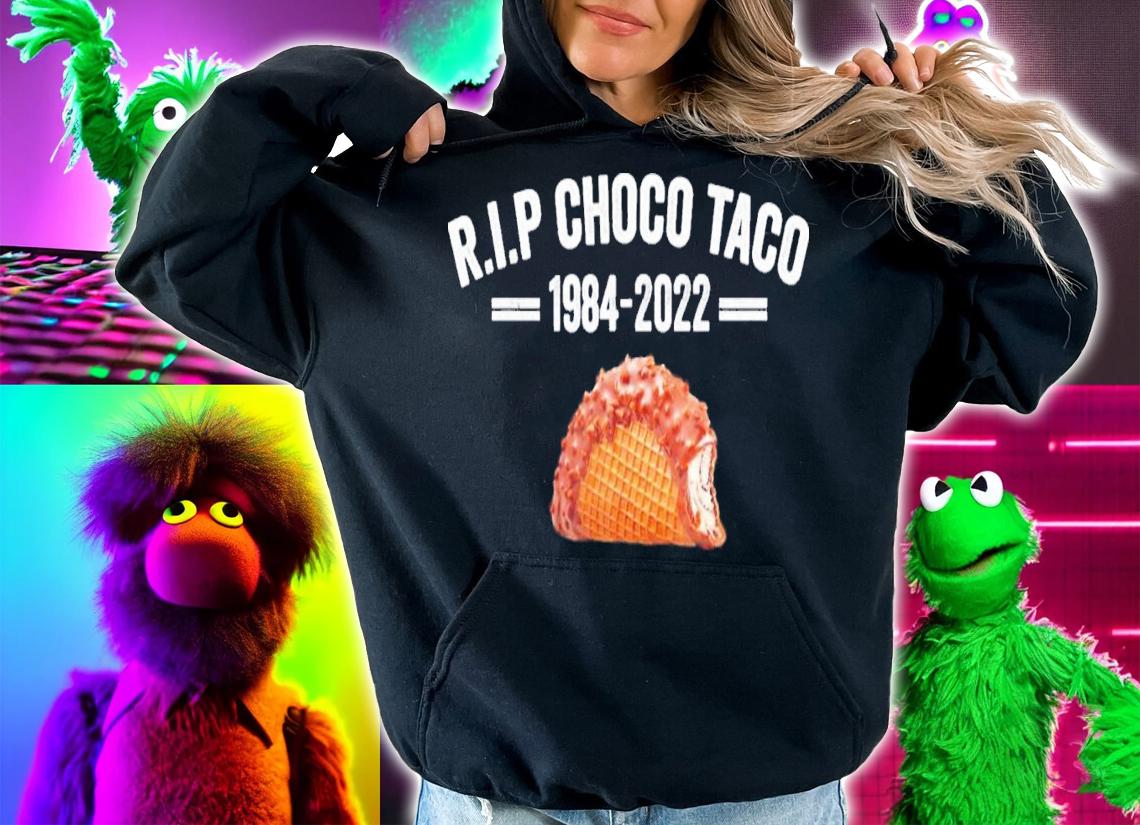 RIP Choco Taco 1984-2022 Goodbye Choco Taco T-Shirt t-shirt