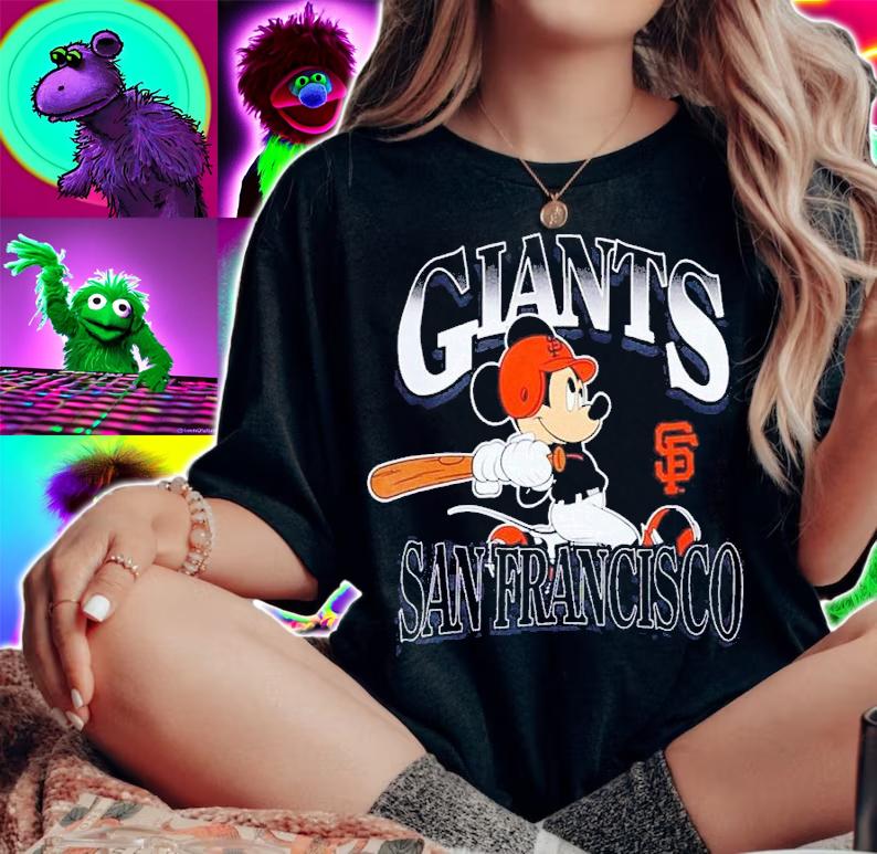San Francisco Giants Disney Game Day shirt t-shirt woman shirt