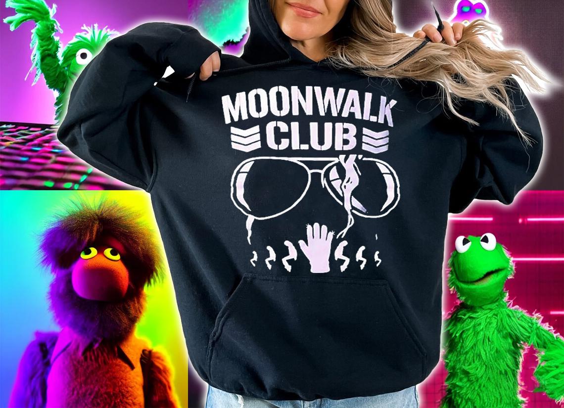 Santana Jackson Moonwalk Club T-Shirt t-shirt