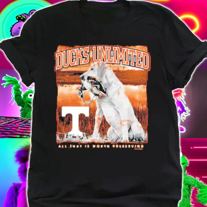 Tennessee Ducks Unlimited Comfort Colors Bird Dog Shirt t-shirt