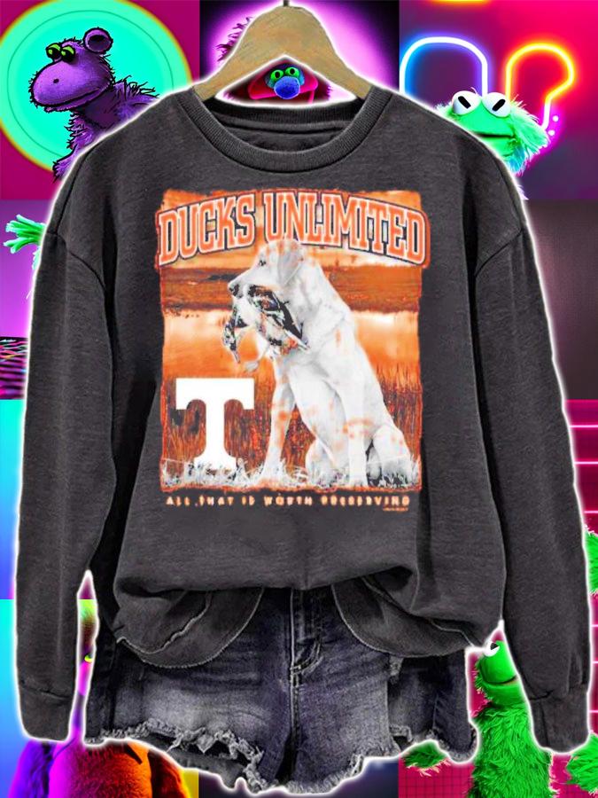 Tennessee Ducks Unlimited Comfort Colors Bird Dog Shirt t-shirt