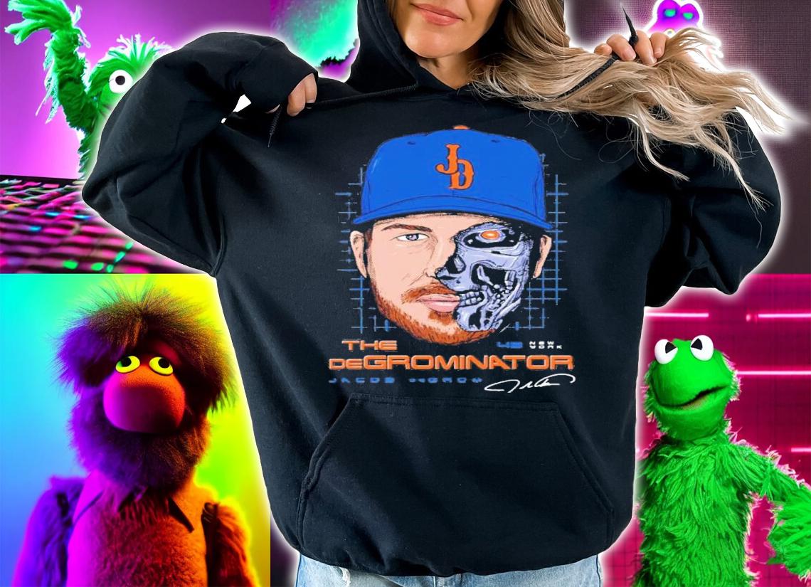 The Degrominator Jacob Degrom 2022 Shirt t-shirt hoodie