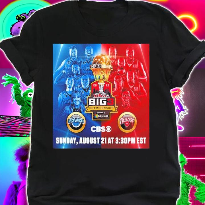 Trilogy Vs Power Full Game BIG3 Championship Season 5 Shirt t-shirt shirt