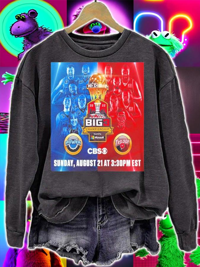 Trilogy Vs Power Full Game BIG3 Championship Season 5 Shirt t-shirt sweatshirt