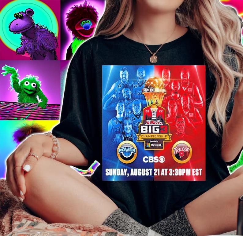 Trilogy Vs Power Full Game BIG3 Championship Season 5 Shirt t-shirt woman shirt