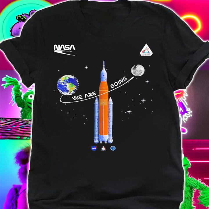 We are going Moon SLS Worm Insignia t-shirt shirt