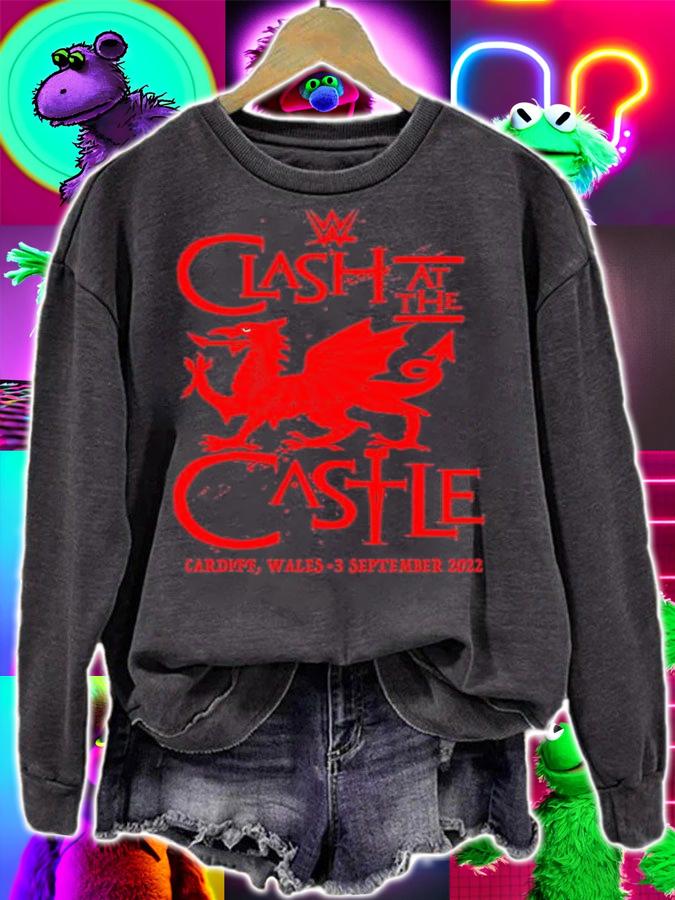 WWE Clash at the Castle 2022 Dragon shirt t-shirt sweatshirt
