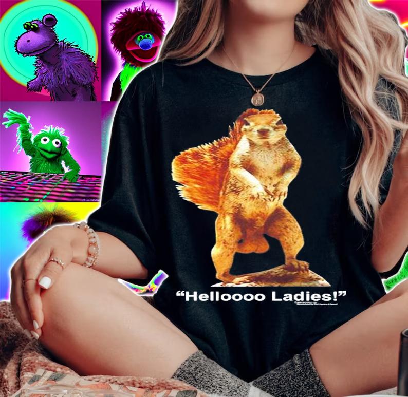 Weird Thrift Helloooo Ladies T-Shirt t-shirt woman shirt