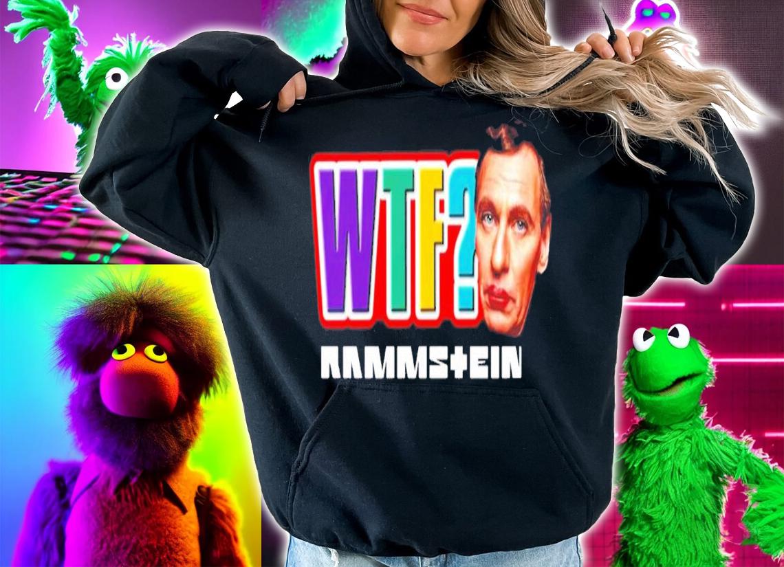 WTF North America Rammstein Rammstein Band Tour 2022 T-Shirt t-shirt