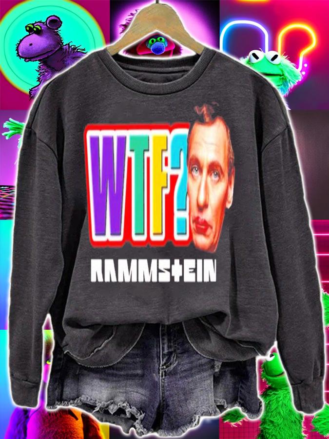 WTF North America Rammstein Rammstein Band Tour 2022 T-Shirt t-shirt