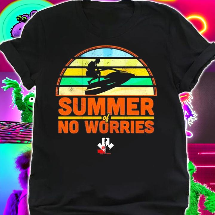 Ad Free Cares Summer Of No Worries Vintage Shirt t-shirt shirt
