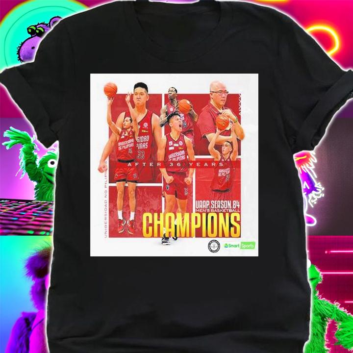 After 36 Years Up Fighting Maroons Champions UAAP Season 84 Basketball T-Shirt t-shirt