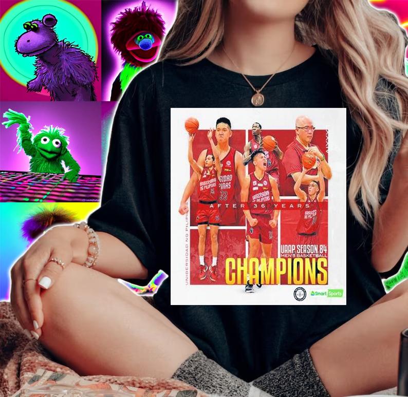 After 36 Years Up Fighting Maroons Champions UAAP Season 84 Basketball T-Shirt t-shirt