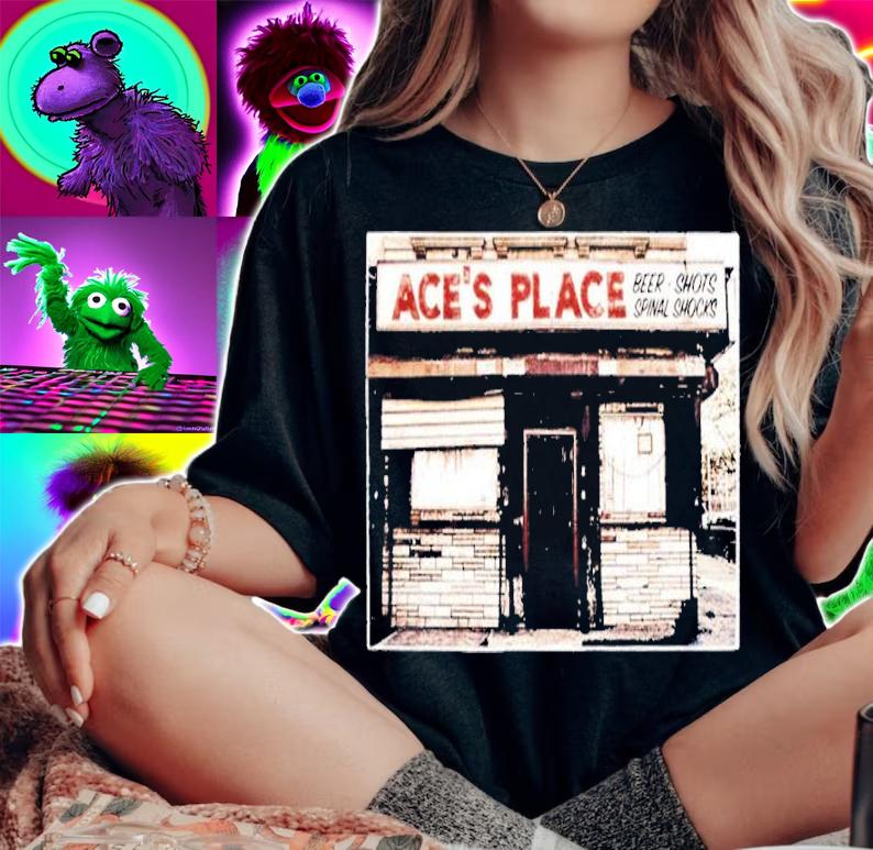 All Merchandise Ace Steel Ace's Place Shirt t-shirt woman shirt