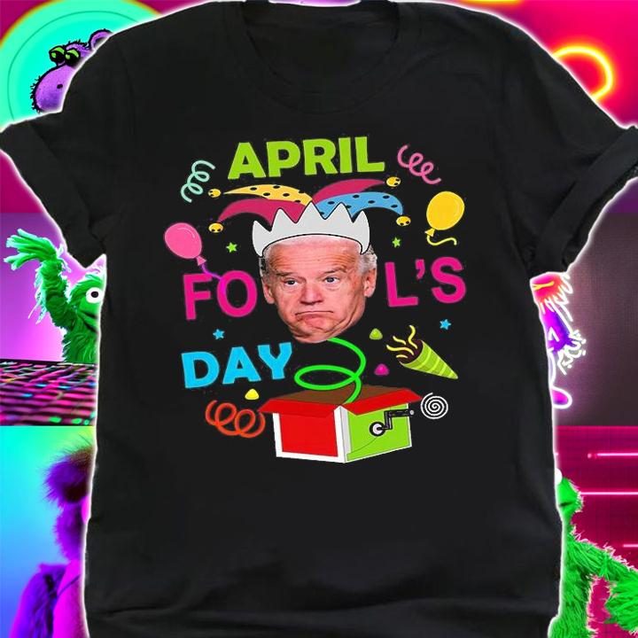 April Fool's Day 1st April Fools Day 2022 Joe Biden Confused T-Shirt t-shirt shirt