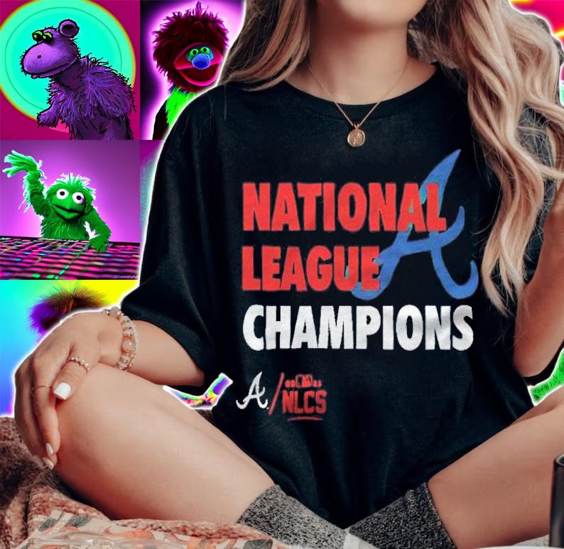 Atlanta Braves National League Champions NLCS 2021 T-shirt t-shirt woman shirt
