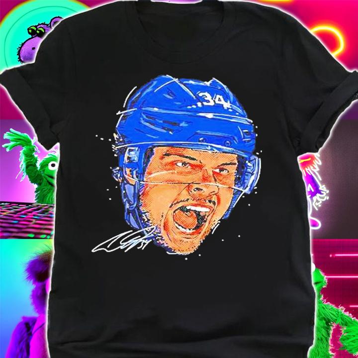 Auston Matthews Toronto Maple Leafs Scream T-Shirt t-shirt shirt