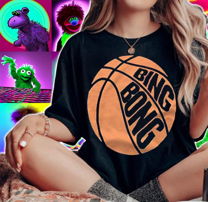 Basketball Bing Bong New York T-shirt t-shirt woman shirt