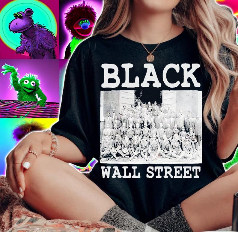 Black Wall Street T-Shirt t-shirt woman shirt
