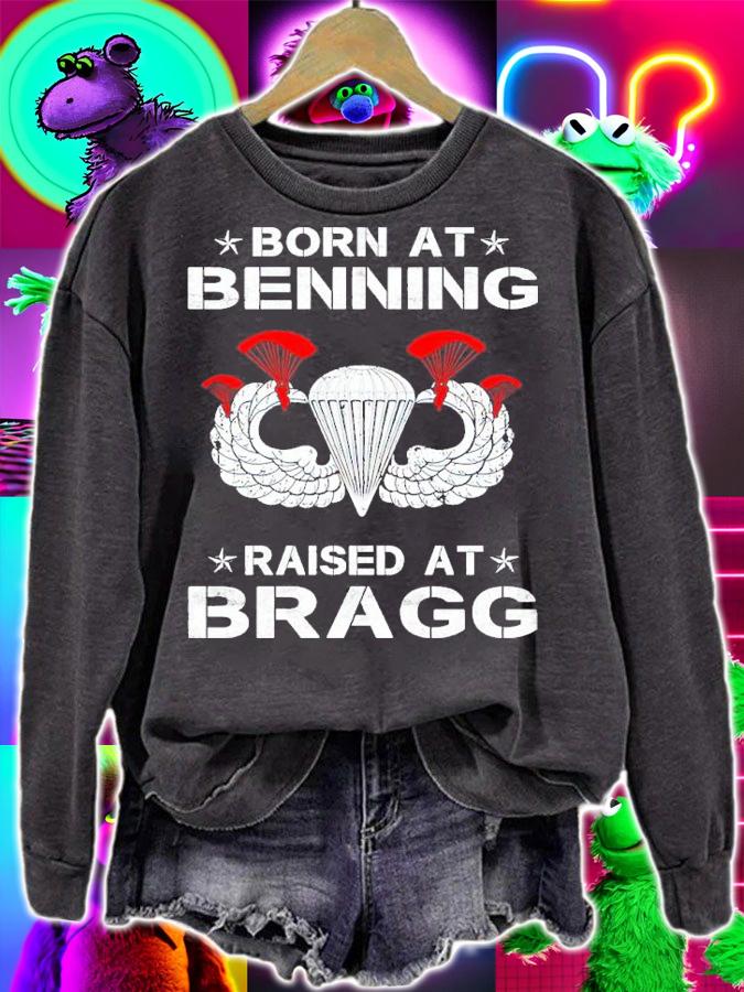 Born At Benning Raised At Bragg Shirt t-shirt