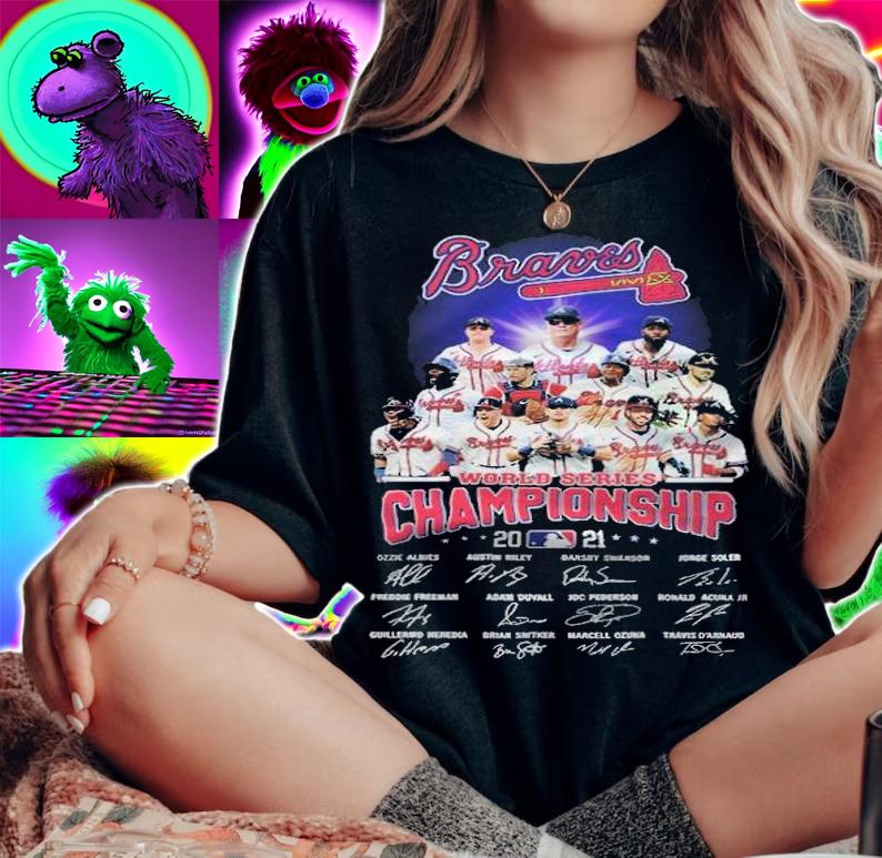 Braves World Series Championships 2021 Signatures Shirt t-shirt woman shirt