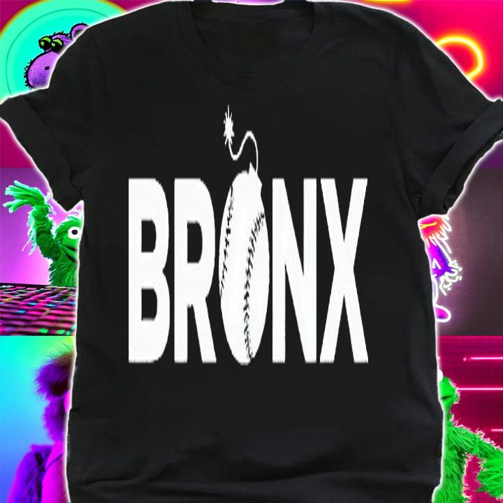 Bronx bombs baseball T-shirt t-shirt
