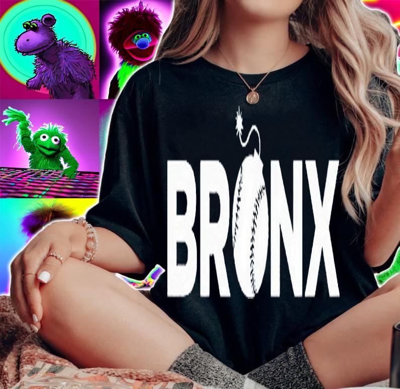 Bronx bombs baseball T-shirt t-shirt