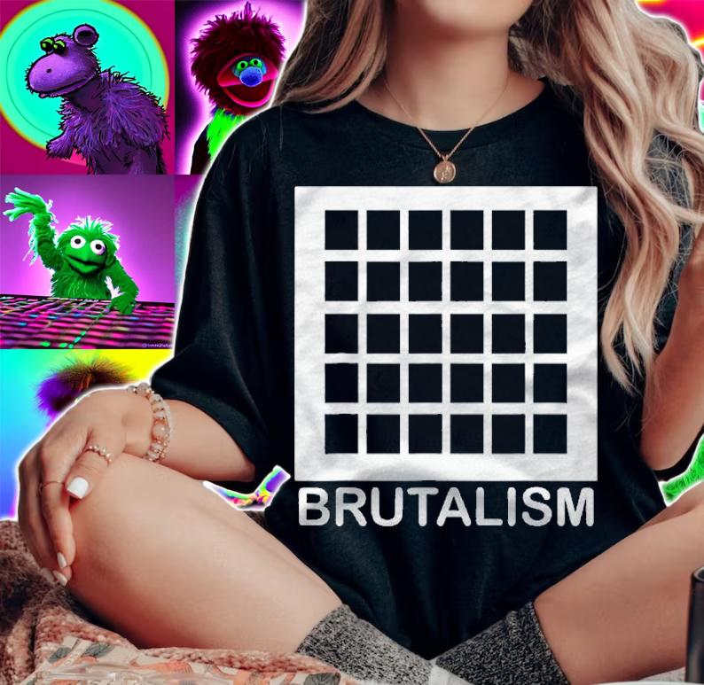 Brutalism Architecture Architect Construction Brutalist Shirt t-shirt