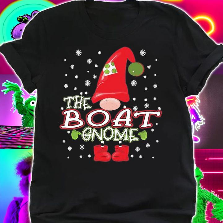 Boat Gnome Matching Family Group Christmas Party T-Shirt t-shirt shirt