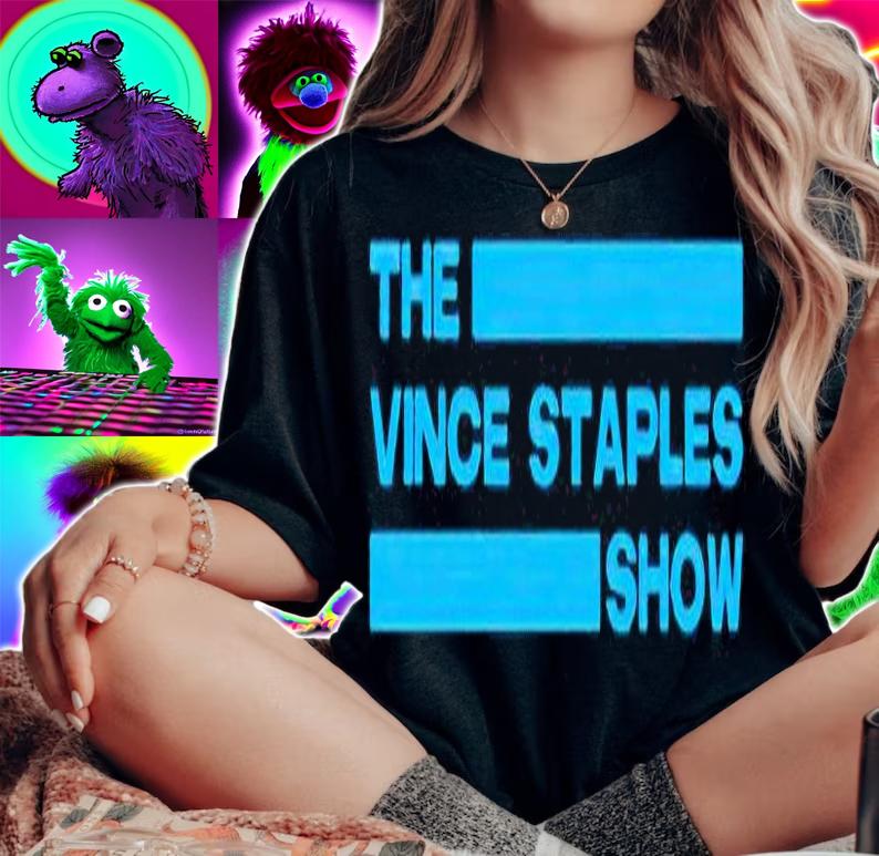 The vince staples show T-shirt t-shirt woman shirt