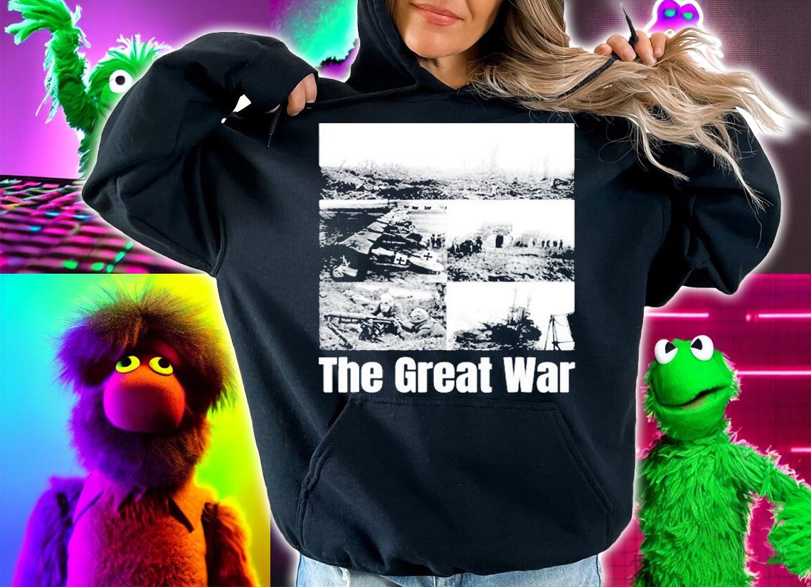 Ww1 Collage World War 1 The Great War Battle Memorabilia T-Shirt t-shirt hoodie