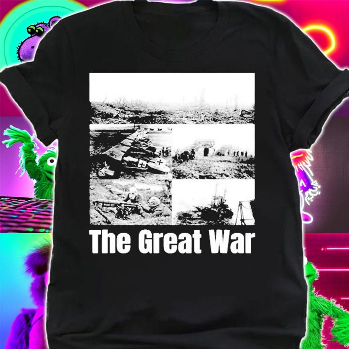 Ww1 Collage World War 1 The Great War Battle Memorabilia T-Shirt t-shirt shirt