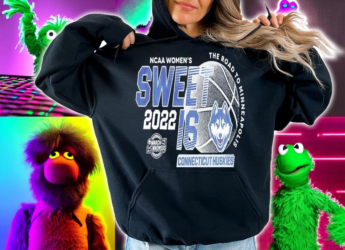 Connecticut Huskies NCAA Women's Basketball Sweet 16 T-Shirt t-shirt hoodie