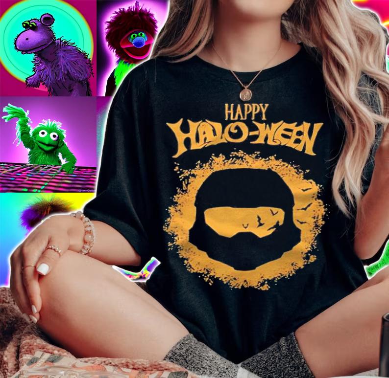 Halo Happy Halloween T-shirt t-shirt